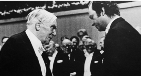 Вручение Нобелевской Премии Капице П.Л., 1978 г